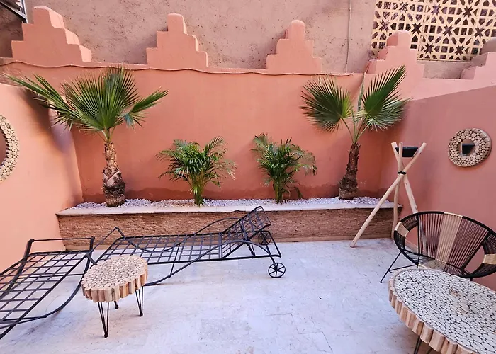 Charmant Duplex Au Coeur De Gueliz, Quartier Haut De Gamme De Marrakech